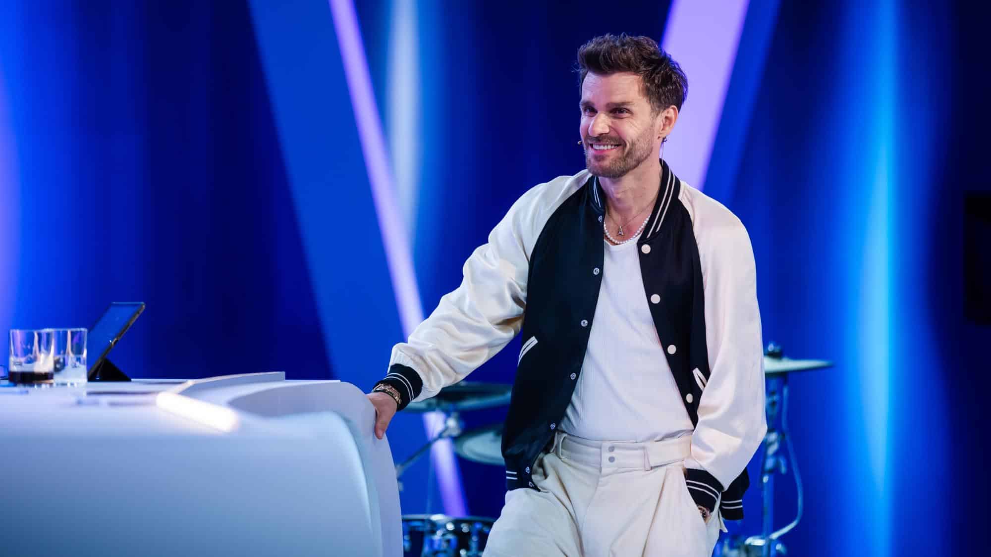 Moderátor SuperStar Leoš Mareš. Foto: TV Nova / se souhlasem