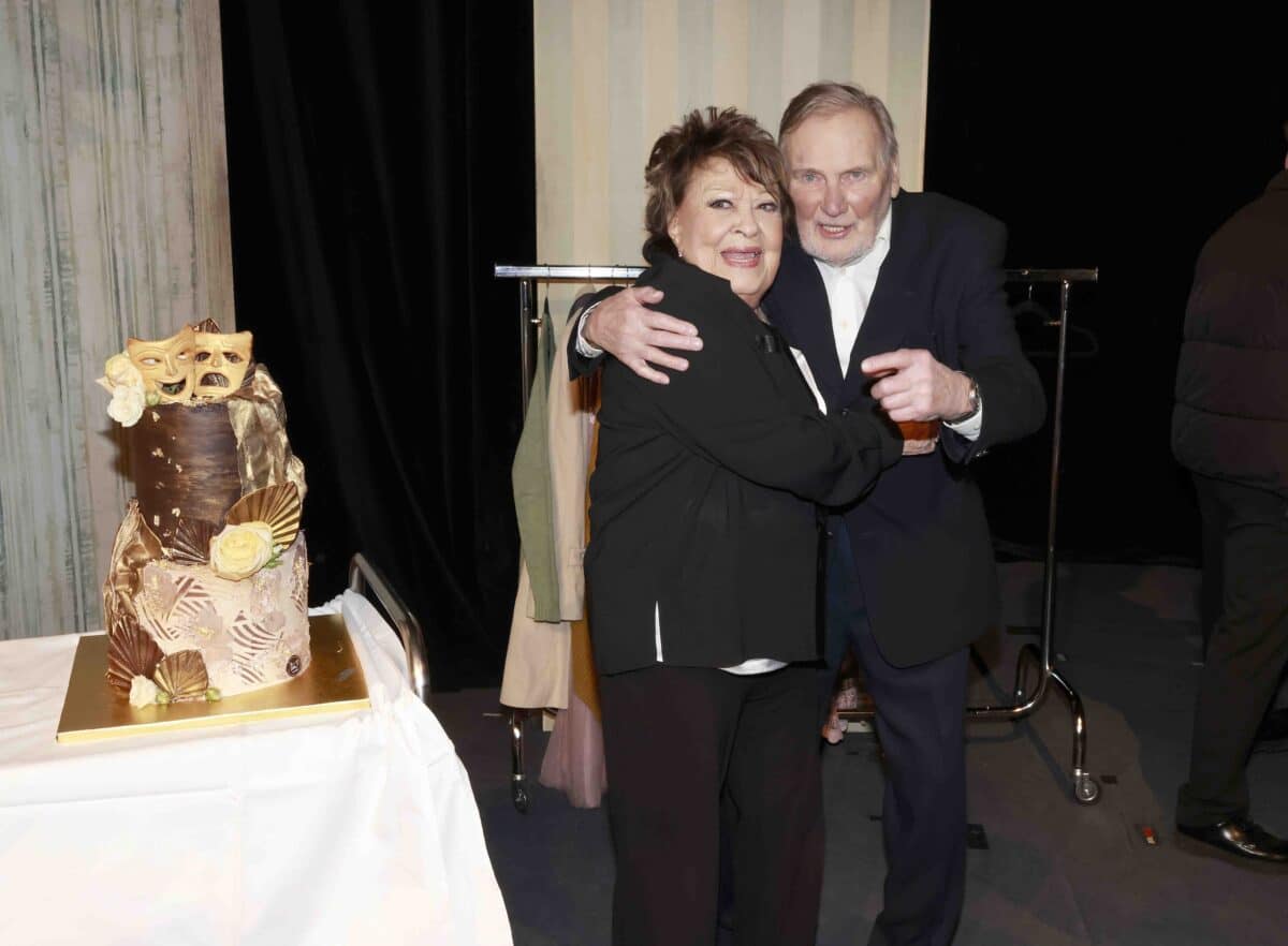 Jiří Štěpnička a Jiřina Bohdalová na oslavě narozenin Simony Stašové. Foto: Nextfoto