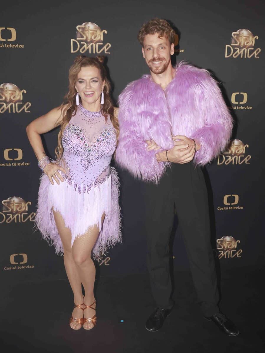 Marta Jandová a Martin Prágr ve StarDance. Foto: Nextfoto