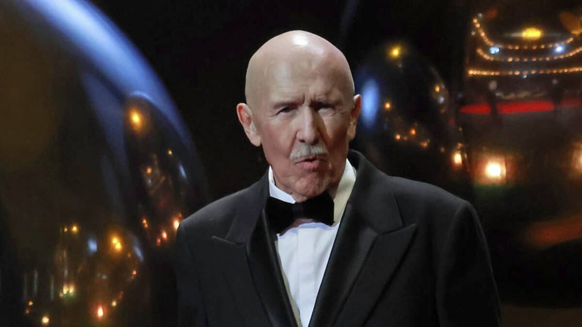 Herec Petr Nárožný převzal cenu Thálie. Foto: Nextfoto