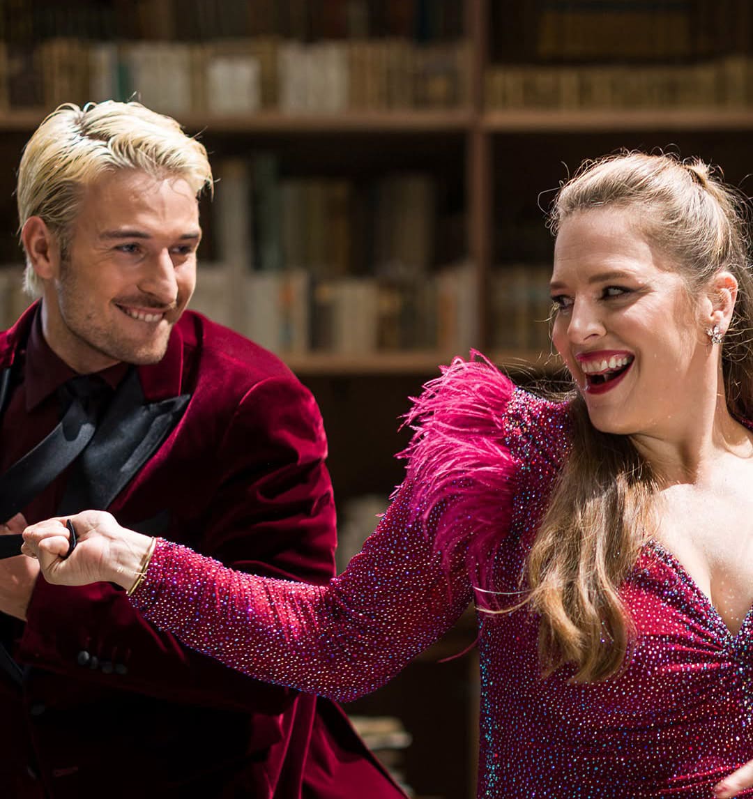 Petra Nesvačilová a Filip Hudlický do StarDance nenastoupí. Foto: Česká televize / se souhlasem