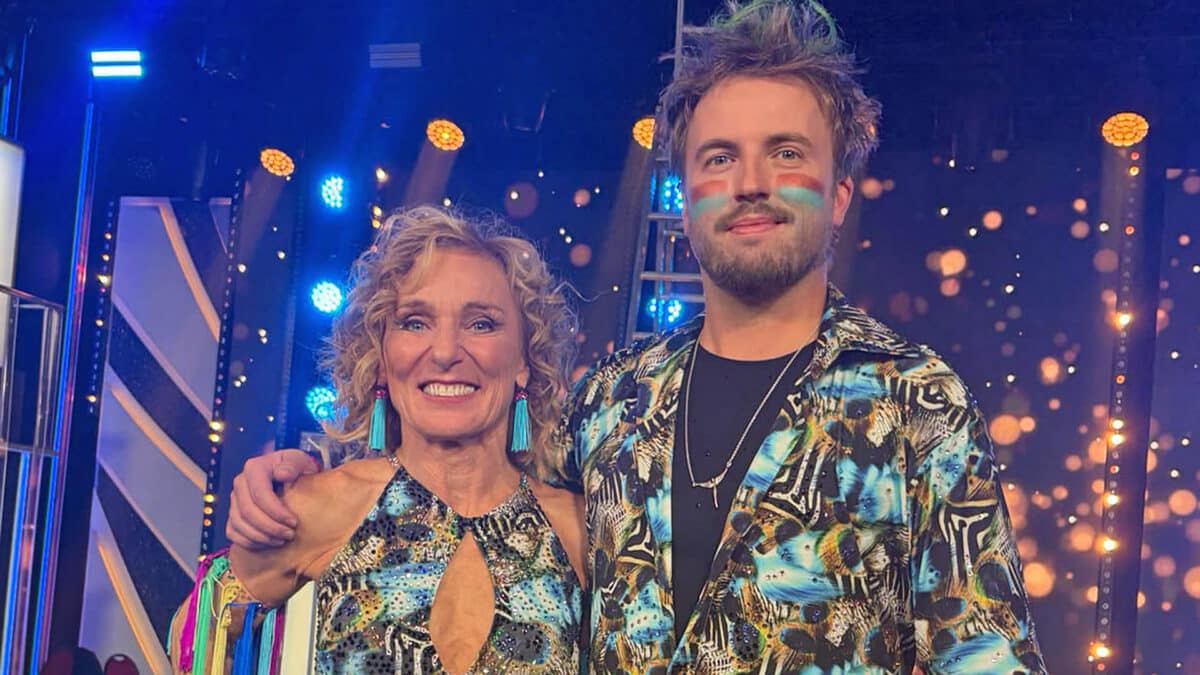 Kaskadérka Hana Dvorská a tanečník Michal Kurtiš se loučí se StarDance 2026. Foto: Nextfoto