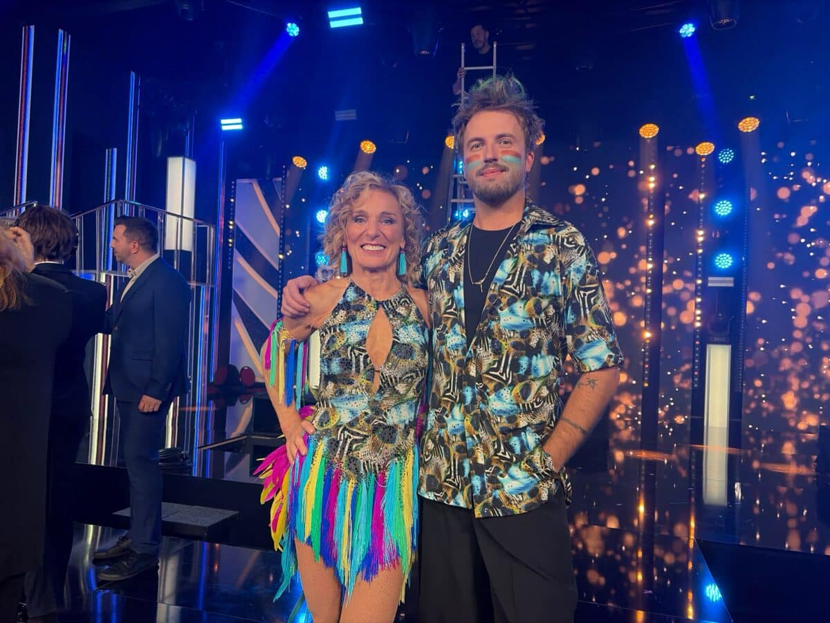 Kaskadérka Hana Dvorská a tanečník Michal Kurtiš se loučí se StarDance 2026. Foto: Nextfoto