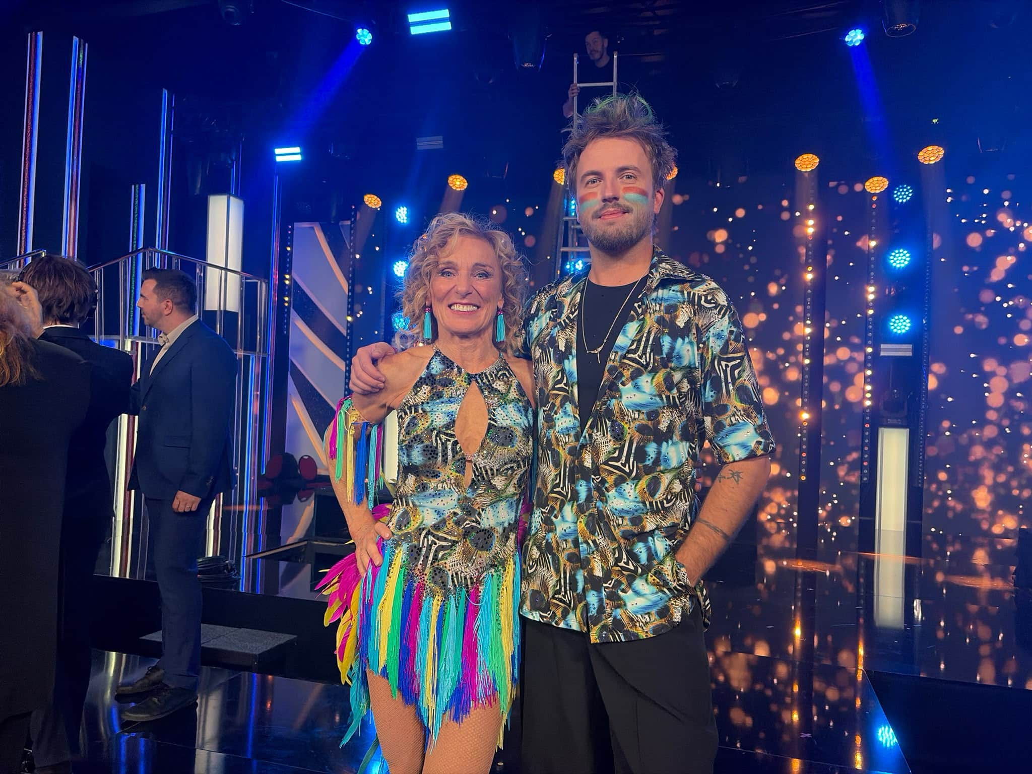 Kaskadérka Hana Dvorská a tanečník Michal Kurtiš se loučí se StarDance 2026. Foto: Nextfoto
