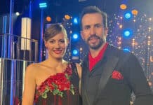V letošní StarDance skončili ve druhém dílu tenista Radek Štěpánek a tanečnice Vanda Bartošová Dětinská. Foto: Nextfoto